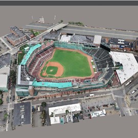 3D Model of Fenway Park, Boston