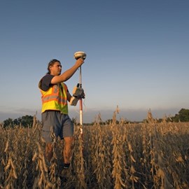 Land Surveyors Benefit from GPS Services